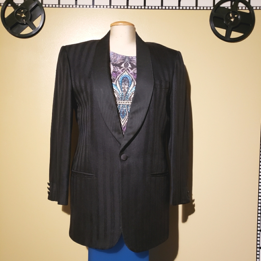 Valentino tuxedo jacket.